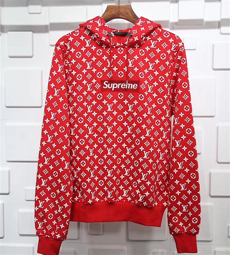 louis vuitton ft supreme hoodie|supreme louis vuitton tracksuit.